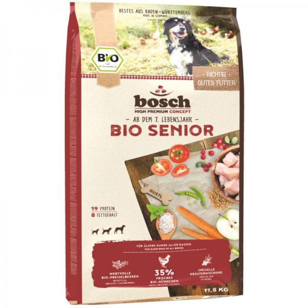 ARDEBO.de Bosch Bio Senior Hühnchen & Preiselbeere 11,5 kg