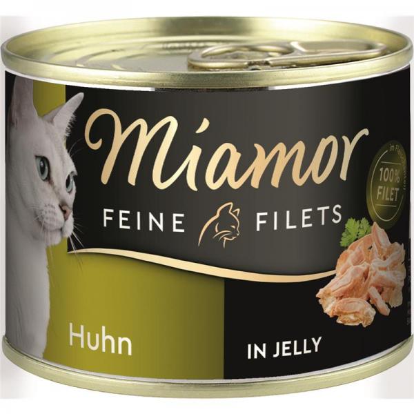 ARDEBO.de Miamor Dose Feine Filets Huhn in Jelly 185 g 