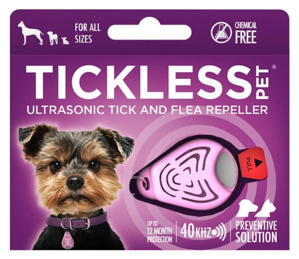 ARDEBO.de TickLess PET Ultraschallgerät - Pink