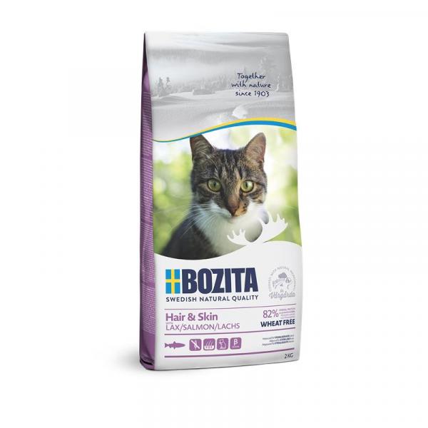 ARDEBO.de Bozita Hair & Skin Wheat free mit Lachs 2 kg