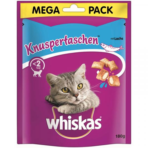 ARDEBO.de Whiskas Snack Knuspertaschen Lachs  180g