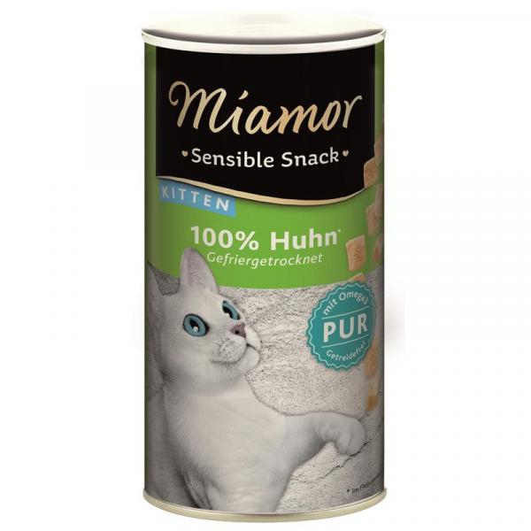 ARDEBO.de Miamor Sensible Snack Kitten Huhn Pur 30g