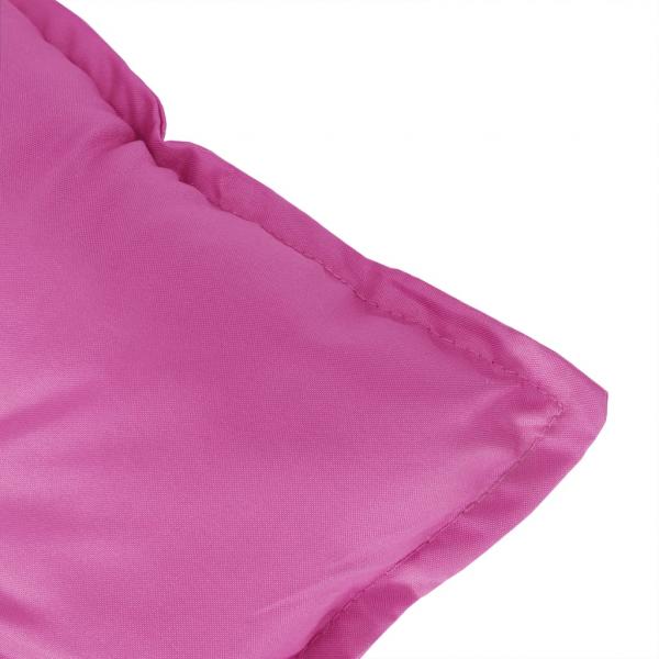 Palettenkissen 3 Stk. Rosa Oxford-Stoff