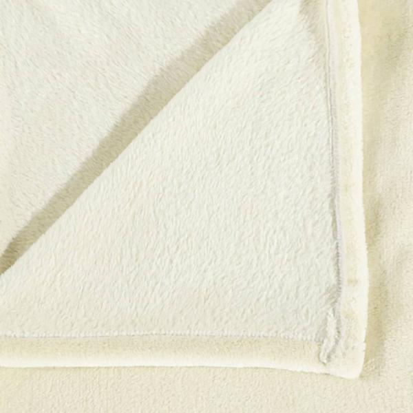 Decke Creme 200x240 cm Polyester