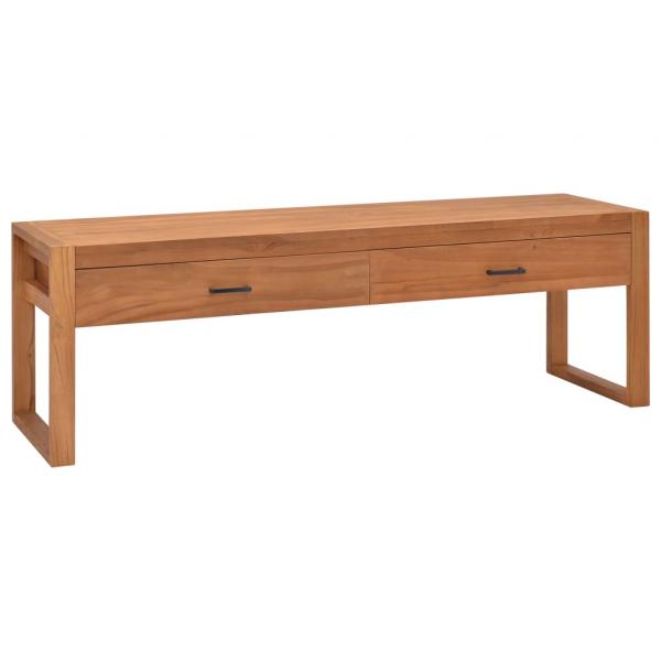 ARDEBO.de - TV-Schrank 120x40x45 cm Massivholz Teak