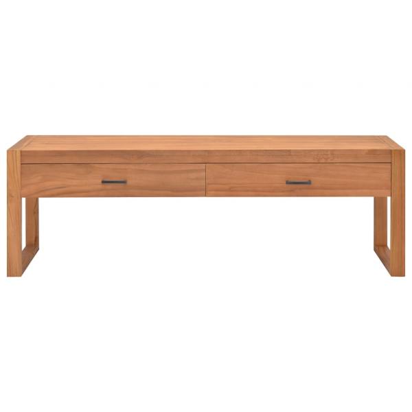 TV-Schrank 120x40x45 cm Massivholz Teak