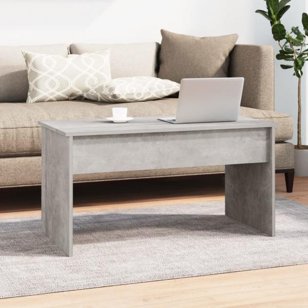 Couchtisch Betongrau 102x50,5x52,5 cm Holzwerkstoff