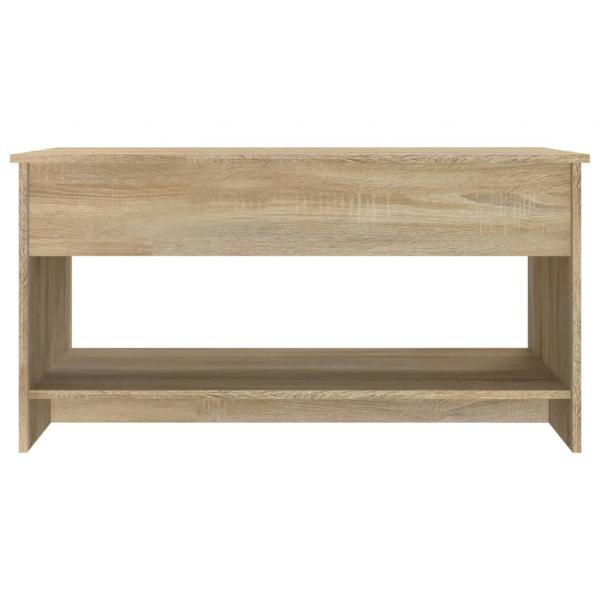 Couchtisch Sonoma-Eiche 102x50x52,5 cm Holzwerkstoff