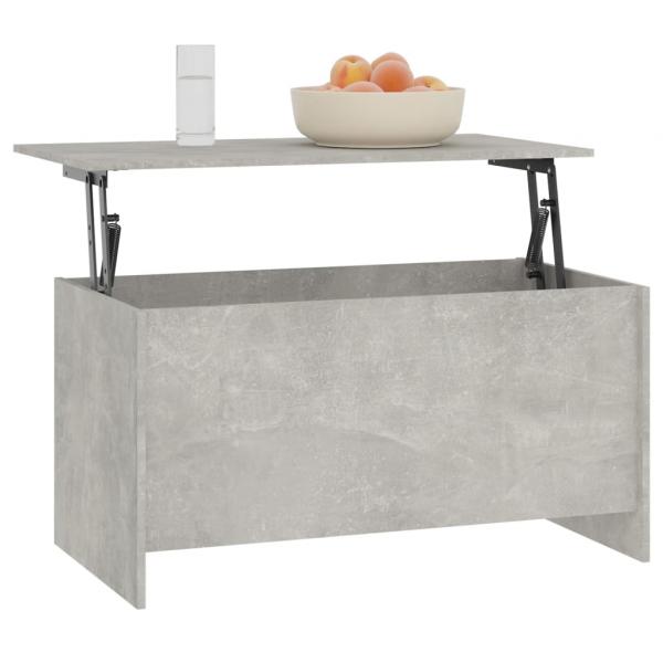 Couchtisch Betongrau 102x55,5x52,5 cm Holzwerkstoff