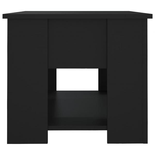 Couchtisch Schwarz 79x49x41 cm Holzwerkstoff