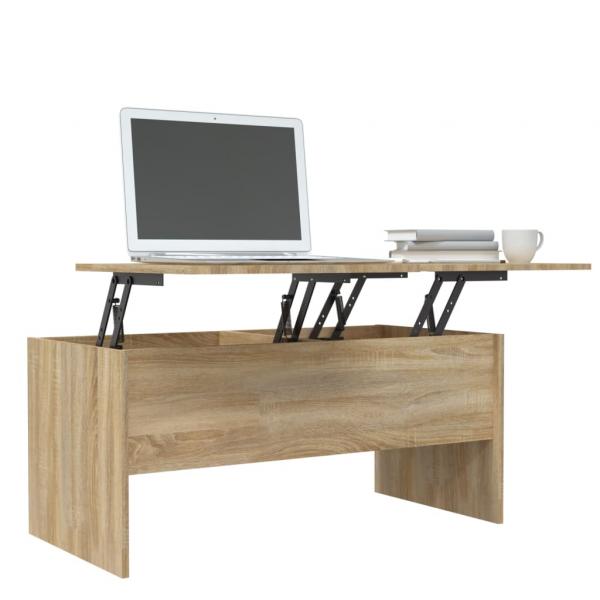 Couchtisch Sonoma-Eiche 102x50,5x46,5 cm Holzwerkstoff