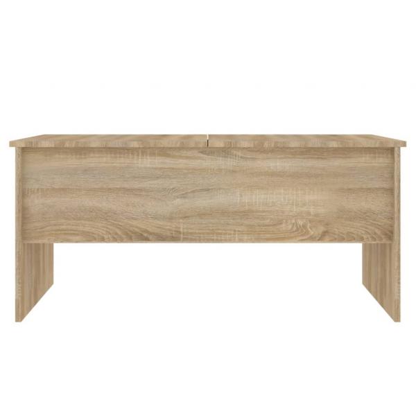 Couchtisch Sonoma-Eiche 102x50,5x46,5 cm Holzwerkstoff