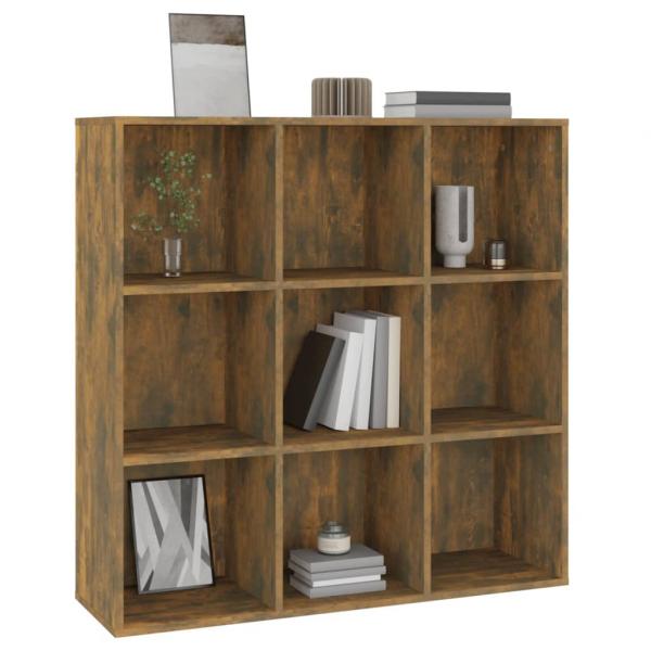 Bücherschrank Räuchereiche 98x29x97,5 cm