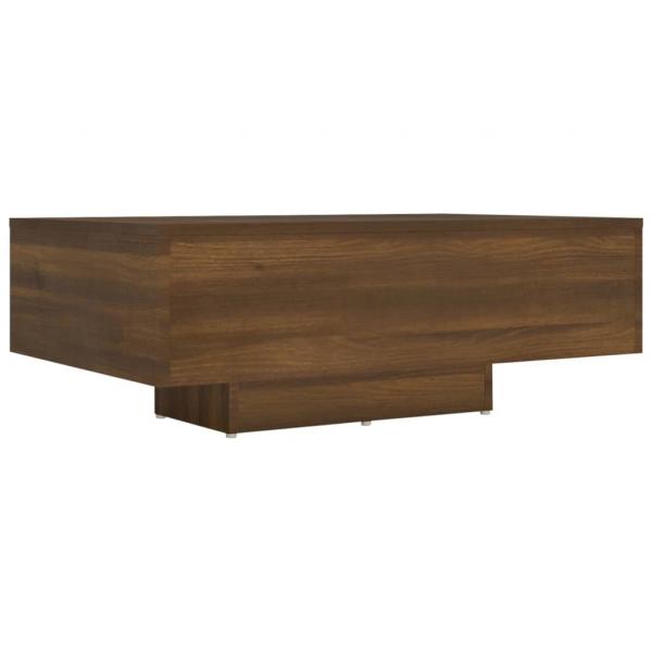 Couchtisch Braun Eichen-Optik 85x55x31 cm Holzwerkstoff