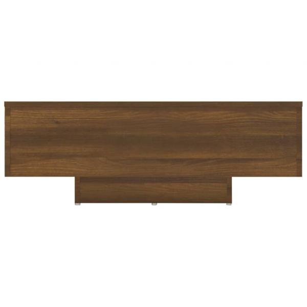 Couchtisch Braun Eichen-Optik 85x55x31 cm Holzwerkstoff