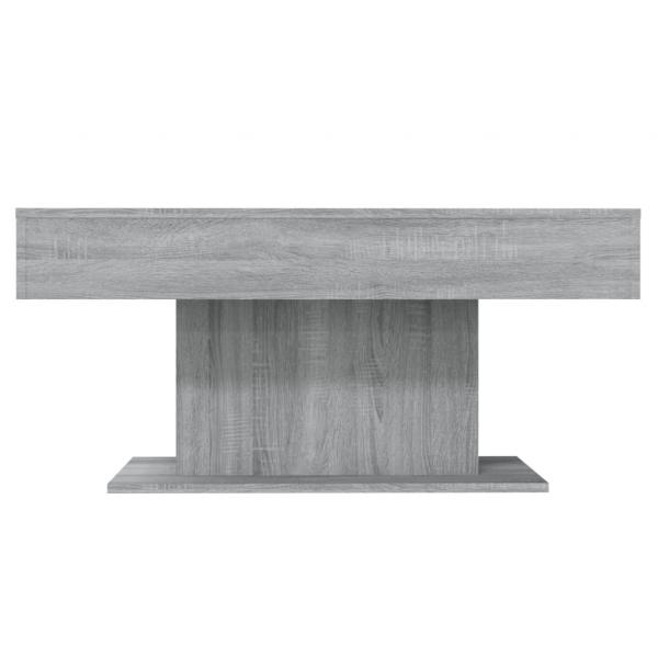 Couchtisch Grau Sonoma 96x50x45 cm Holzwerkstoff