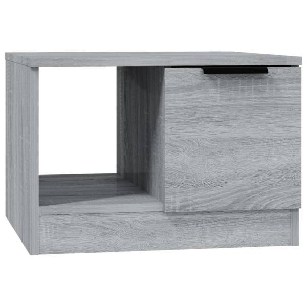 Couchtisch Grau Sonoma 50x50x36 cm Holzwerkstoff