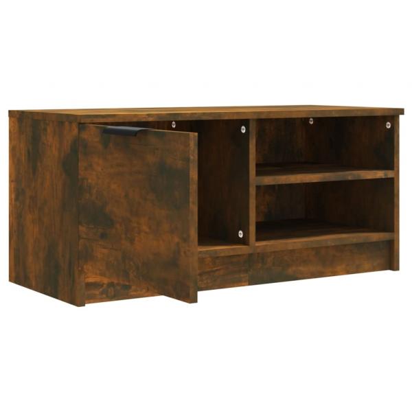 TV-Schrank Räuchereiche 80x35x36,5 cm Holzwerkstoff