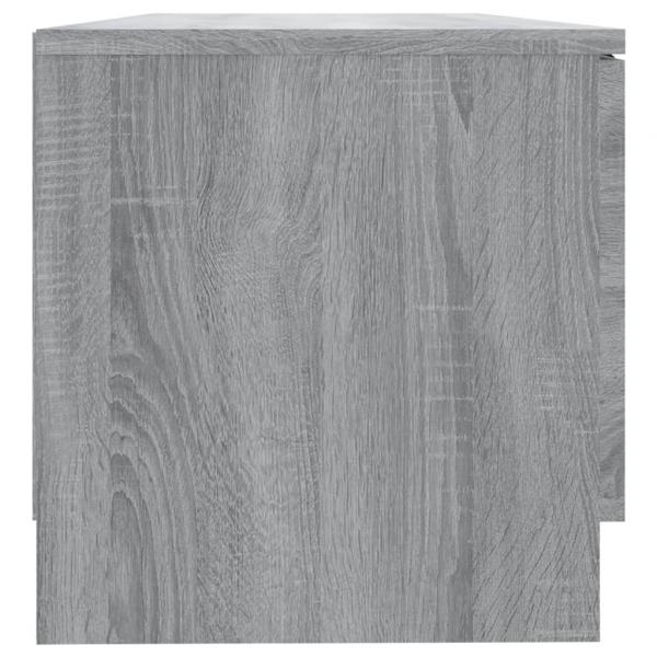 TV-Schrank Grau Sonoma 80x35x36,5 cm Holzwerkstoff