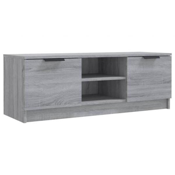 TV-Schrank Grau Sonoma 102x35x36,5 cm Holzwerkstoff