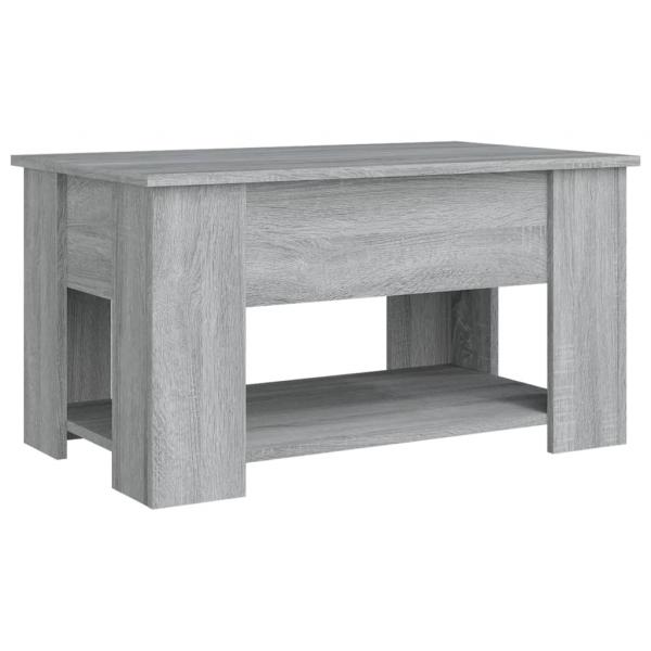 Couchtisch Grau Sonoma 79x49x41 cm Holzwerkstoff