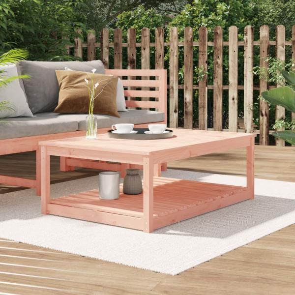 ARDEBO.de - Gartentisch 121x82,5x45 cm Massivholz Douglasie