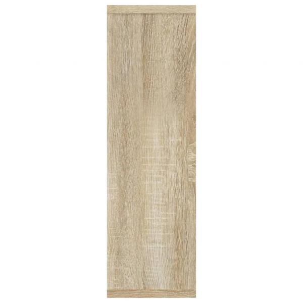 Wandregal Sonoma-Eiche 85x16x52,5 cm Holzwerkstoff