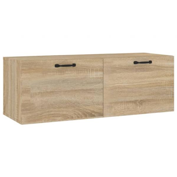 Wandschrank Sonoma-Eiche 100x36,5x35 cm Holzwerkstoff