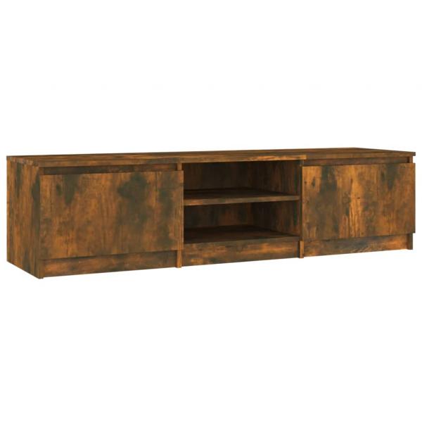 TV-Schrank Räuchereiche 140x40x35,5 cm Holzwerkstoff