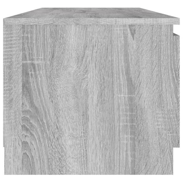 TV-Schrank Grau Sonoma 140x40x35,5 cm Holzwerkstoff