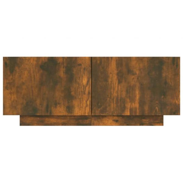 TV-Schrank Räuchereiche 100x35x40 cm Holzwerkstoff