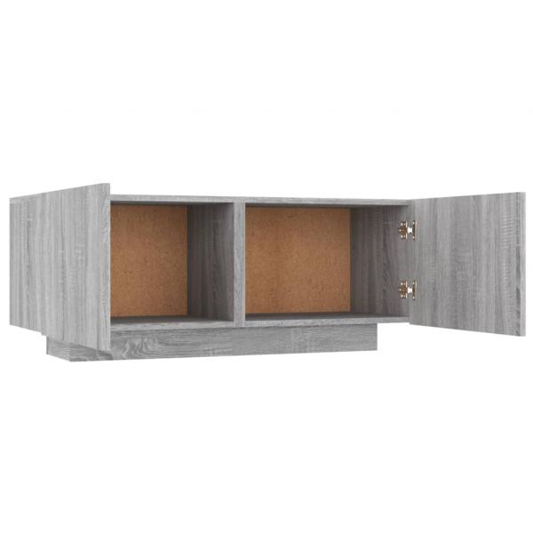 TV-Schrank Grau Sonoma 100x35x40 cm Holzwerkstoff