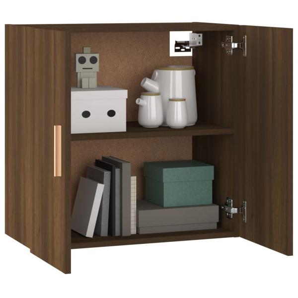 Wandschrank Braun Eichen-Optik 60x30x60 cm Holzwerkstoff