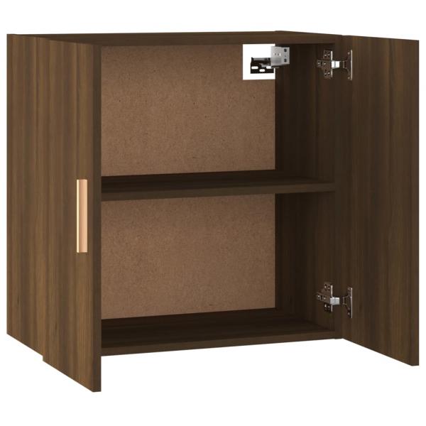 Wandschrank Braun Eichen-Optik 60x30x60 cm Holzwerkstoff