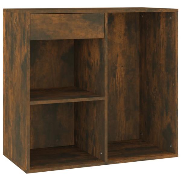 Kosmetikschrank Räuchereiche 80x40x75 cm Holzwerkstoff