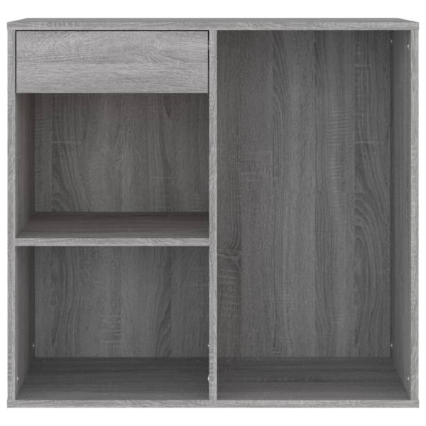 Kosmetikschrank Grau Sonoma 80x40x75 cm Holzwerkstoff