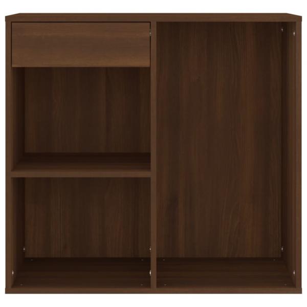 Kosmetikschrank Braun Eichen-Optik 80x40x75 cm Holzwerkstoff