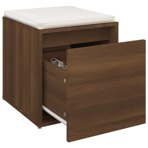 Schubladenbox Braun Eichen-Optik 40,5x40x40 cm Holzwerkstoff