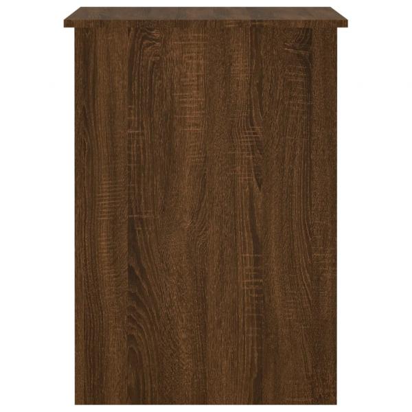 Schreibtisch Braun Eichen-Optik 100x55x75 cm Holzwerkstoff