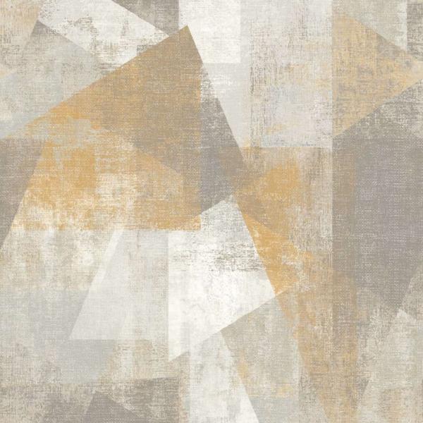 ARDEBO.de - DUTCH WALLCOVERINGS Tapete Abstraktes Motiv Beige und Grau