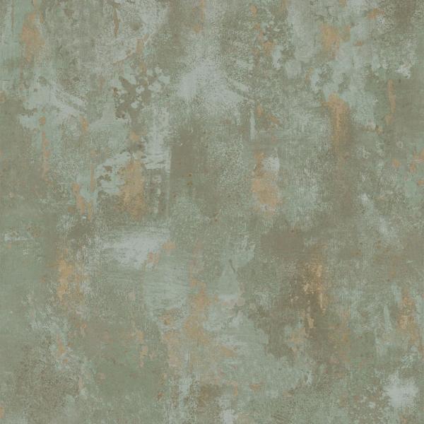 ARDEBO.de - DUTCH WALLCOVERINGS Tapete Beton-Optik Grün TP1010 