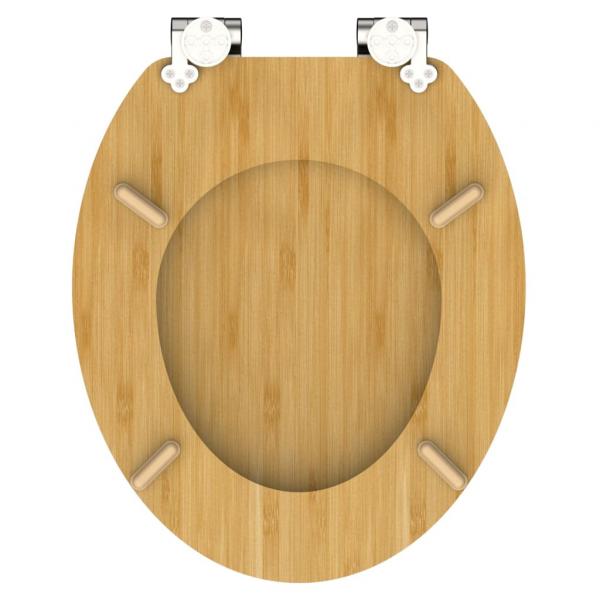 SCHÜTTE WC-Sitz mit Absenkautomatik NATURAL BAMBOO