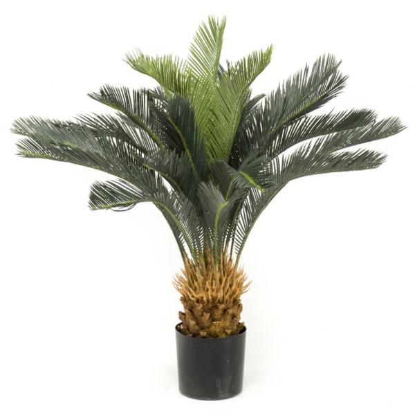 ARDEBO.de - Emerald Künstlicher Japanischer Palmfarn im Topf 80 cm 