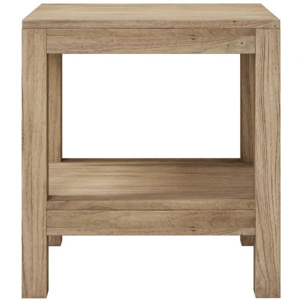 Badezimmer-Beistelltisch 45x35x45 cm Massivholz Teak