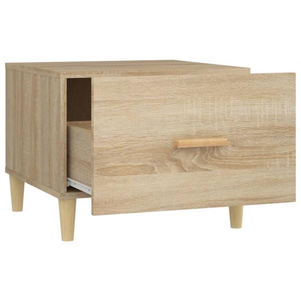 Couchtische 2 Stk. Sonoma-Eiche 50x50x40 cm Holzwerkstoff