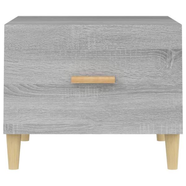 Couchtisch Grau Sonoma 50x50x40 cm Holzwerkstoff