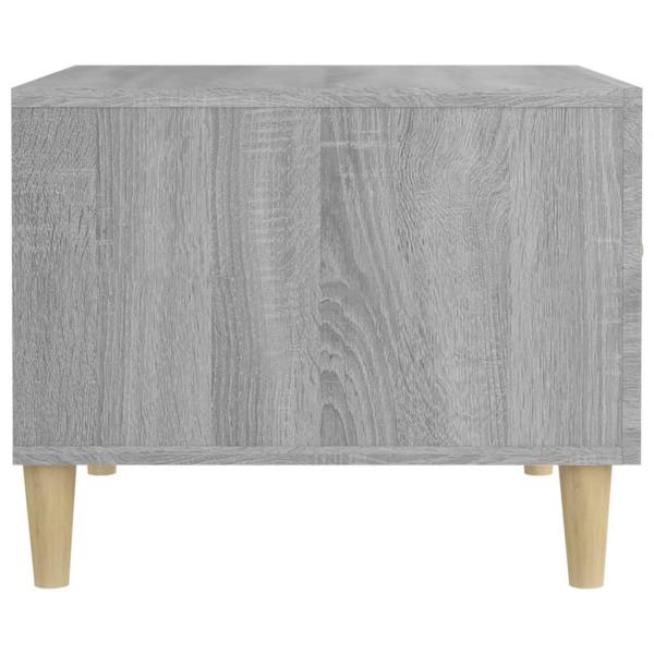 Couchtisch Grau Sonoma 50x50x40 cm Holzwerkstoff