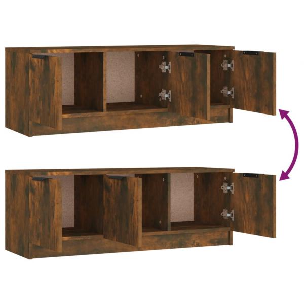 TV-Schrank Räuchereiche 102x35x36,5 cm Holzwerkstoff