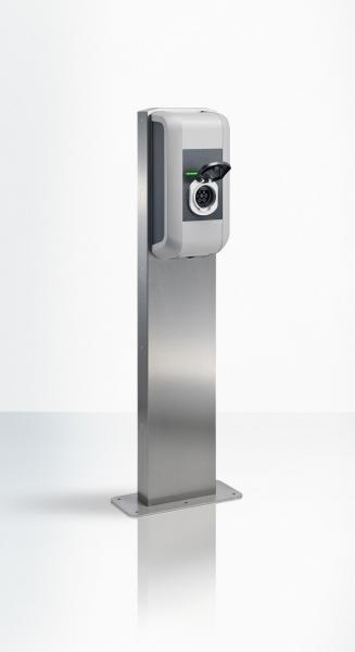 Keba Standsäule für Wallbox/Ladestation, Edelstahl (89.735)