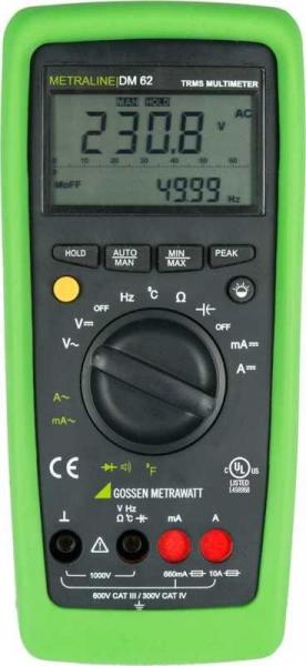 ARDEBO.de Gossen Metrawatt M197A Metraline DM62 TRMS Multimeter